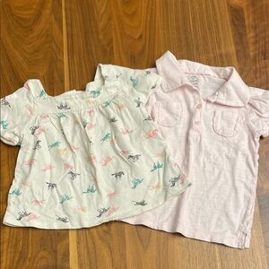 Pink and Patterned Tops